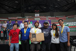 quipo ganador del Hackatón 