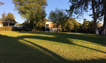 Jardín del ITM al atardecer